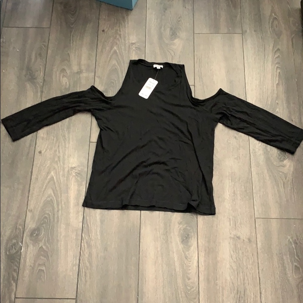 NWT Splendid Cold Shoulder Top